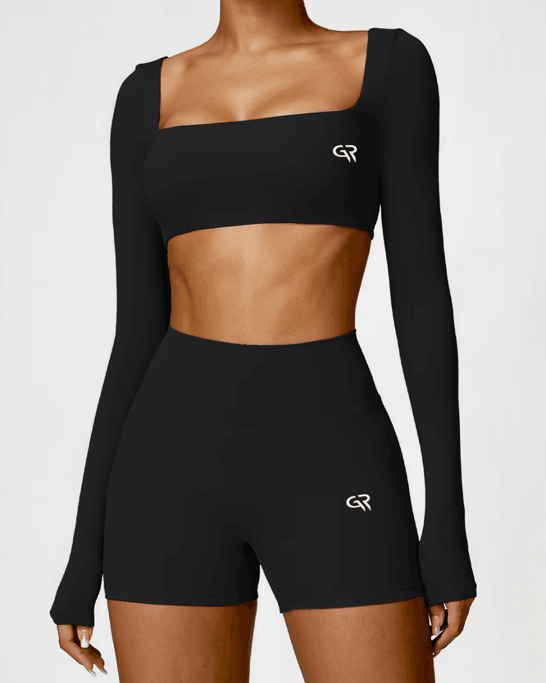 Set SecondSkin™ 2 Piese pentru Yoga Scurt - GymRevoolt